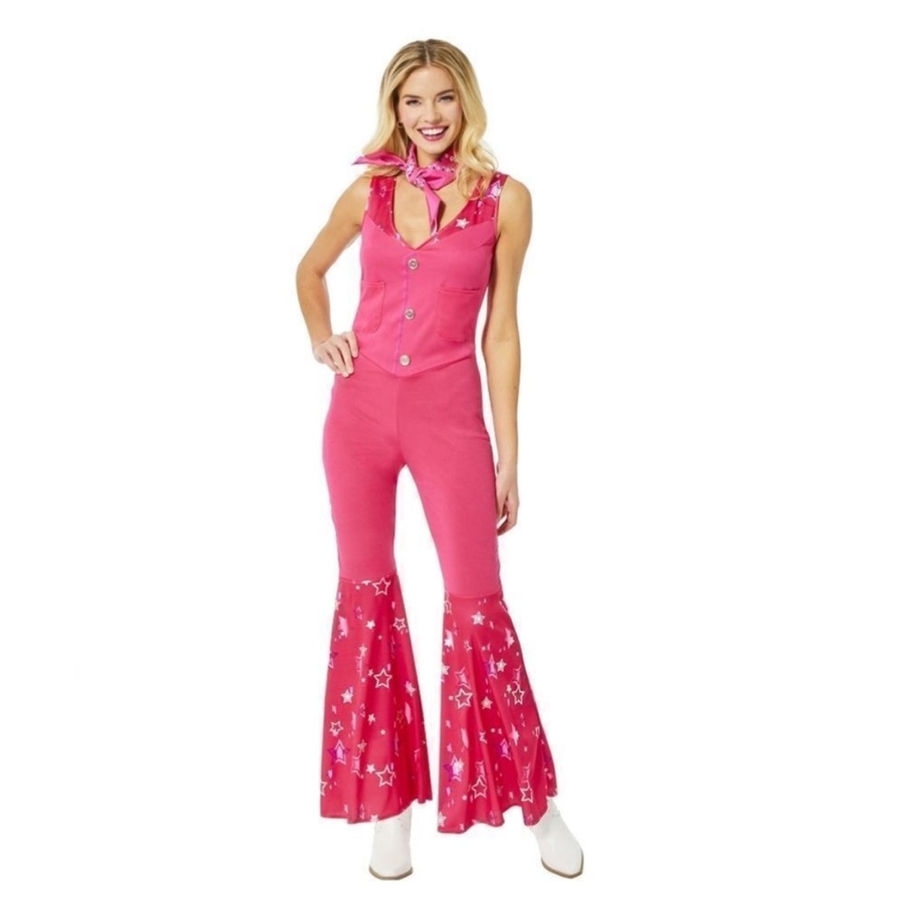 Barbie The Movie Halloween Costume Adult Western Barbie Outfit Size Large